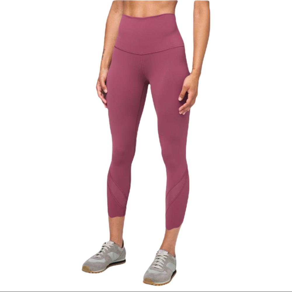 NWT Lululemon Wunder Under High Rise Crop 23" Sclp - Picture 4 of 12